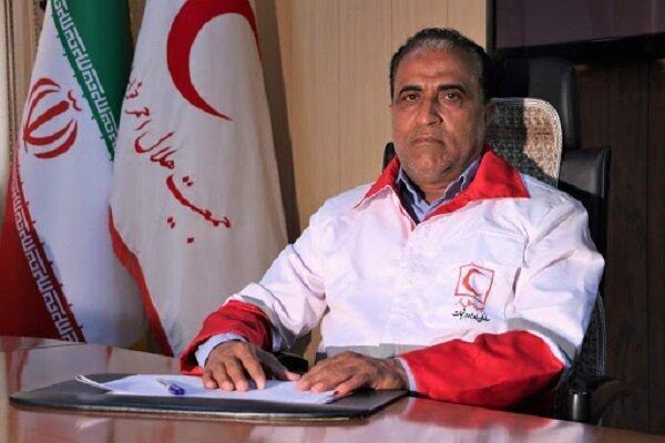 استقرار تیم واکنش سریع هلال احمر در محور بیرجند، قاین